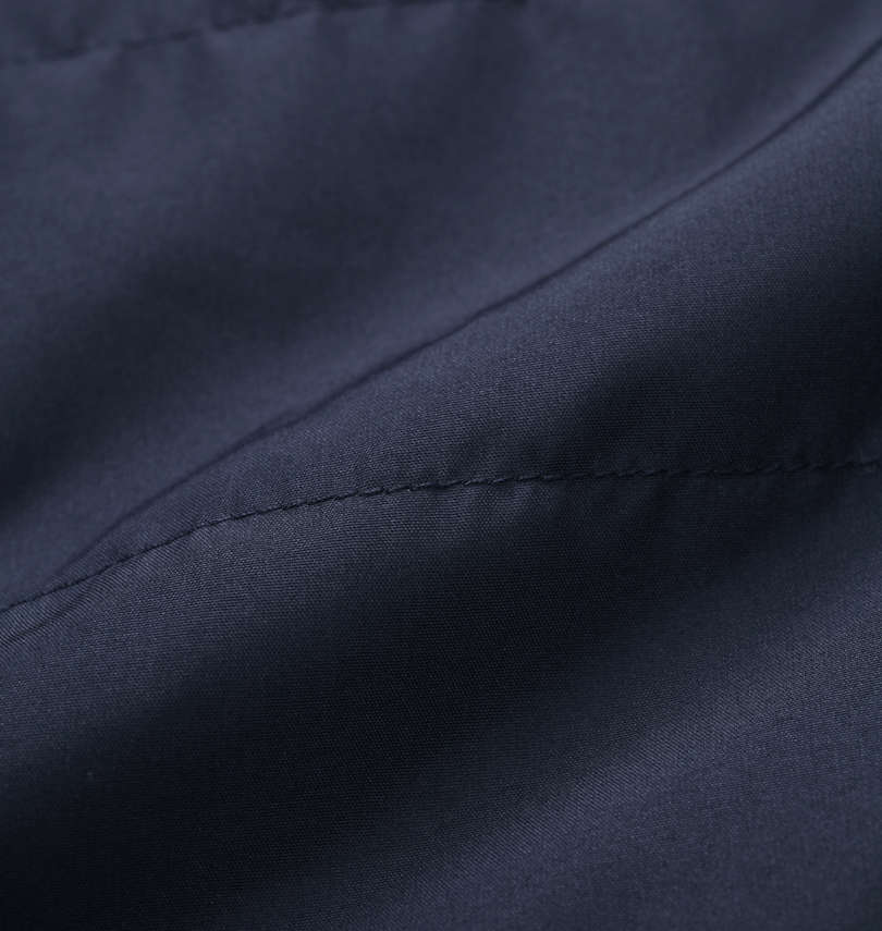 大きいサイズ メンズ Phiten (ファイテン) カチオン杢天竺マイクロフリースボンディングジャケット 生地拡大
