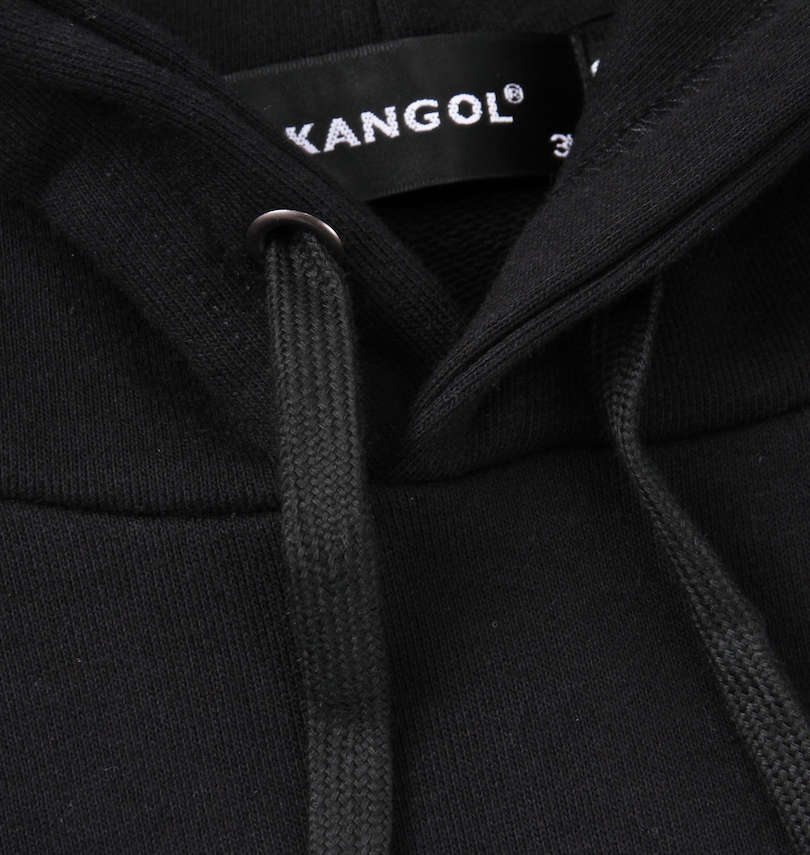 大きいサイズ メンズ KANGOL (カンゴール) 裏毛プルパーカー フード調節ひも