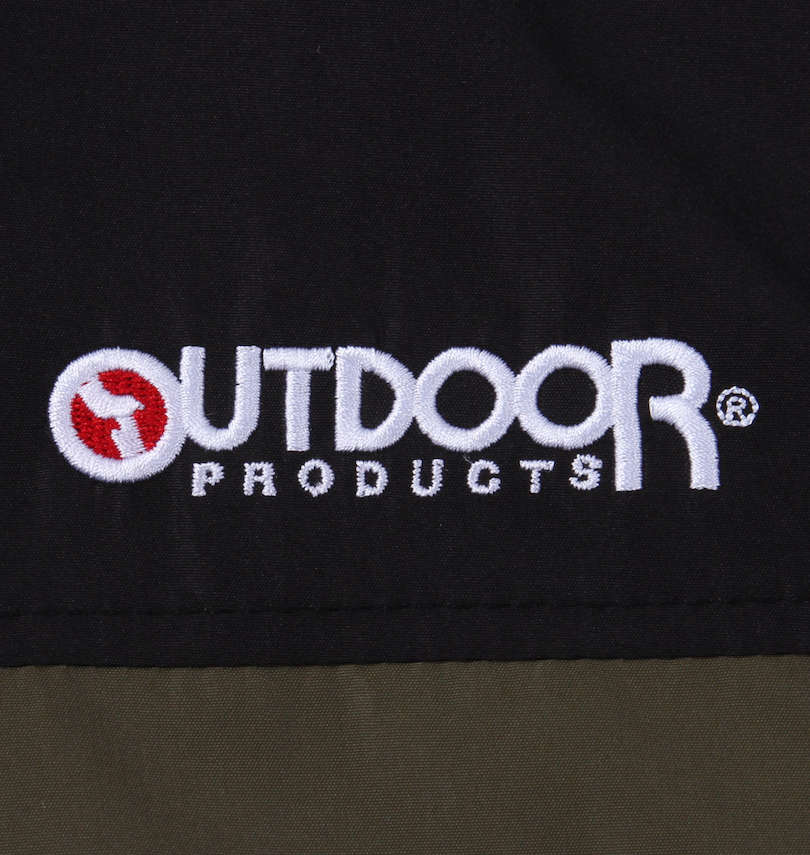 大きいサイズ メンズ OUTDOOR PRODUCTS (アウトドア プロダクツ) 240Tデュスポ裏メッシュウインドブレーカー 左胸刺繍