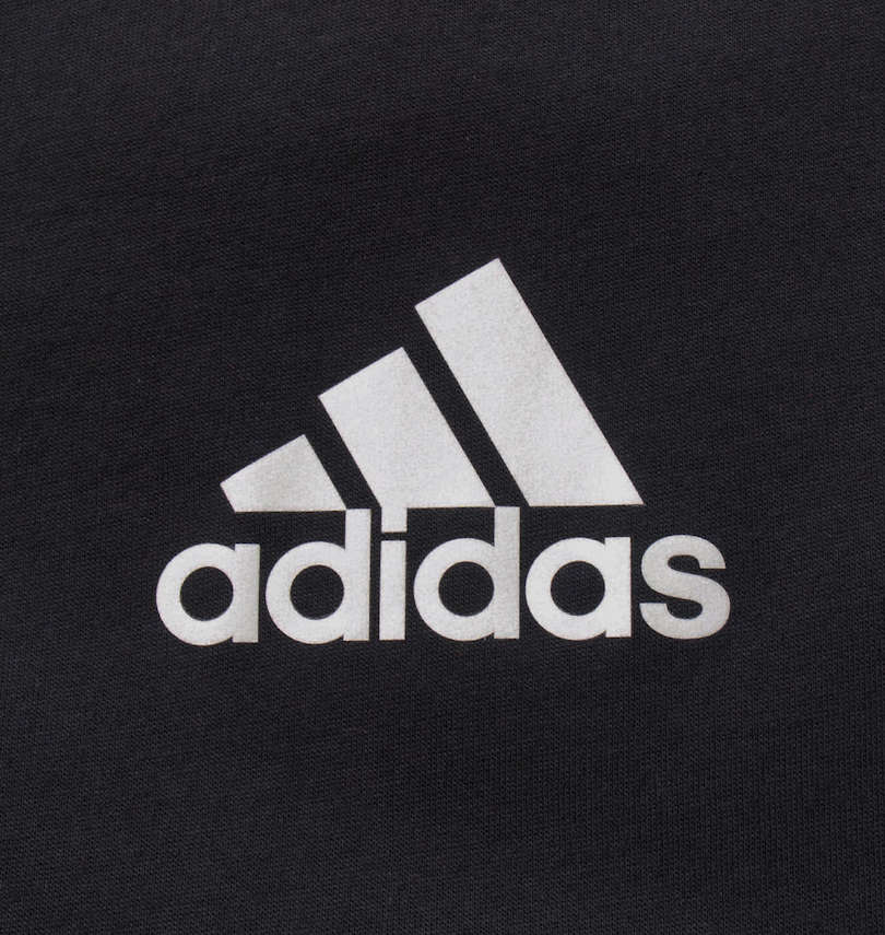 大きいサイズ メンズ adidas (アディダス) All Blacks コットン半袖Tシャツ プリント拡大