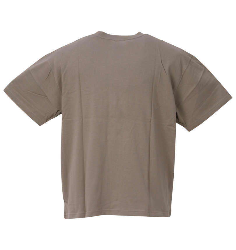 大きいサイズ メンズ NEW ERA (ニューエラ) バイザーステッカー半袖Tシャツ バックスタイル
