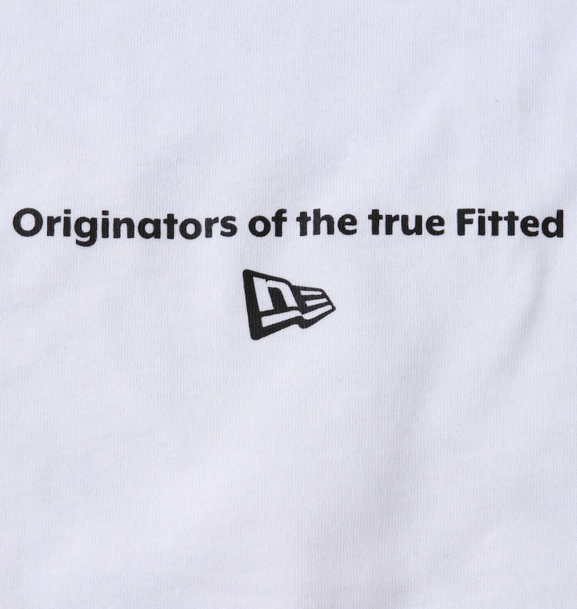 大きいサイズ メンズ NEW ERA (ニューエラ) Originators of the True Fitted半袖Tシャツ フロントプリント