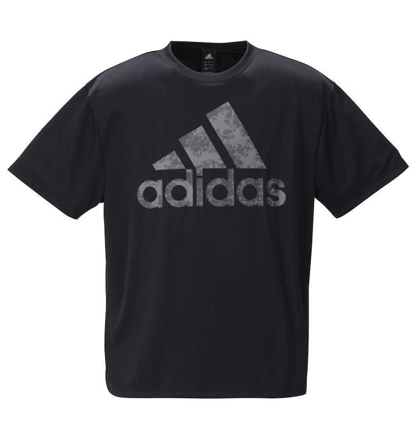 大きいサイズ メンズ adidas (アディダス) ビッグロゴ半袖Tシャツ 
