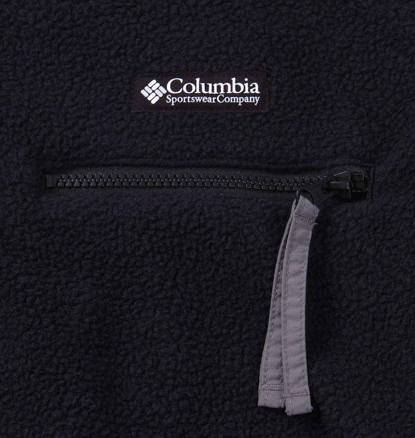 大きいサイズ メンズ Columbia (コロンビア) ヘルベティアハーフスナップフリース 胸ポケット
