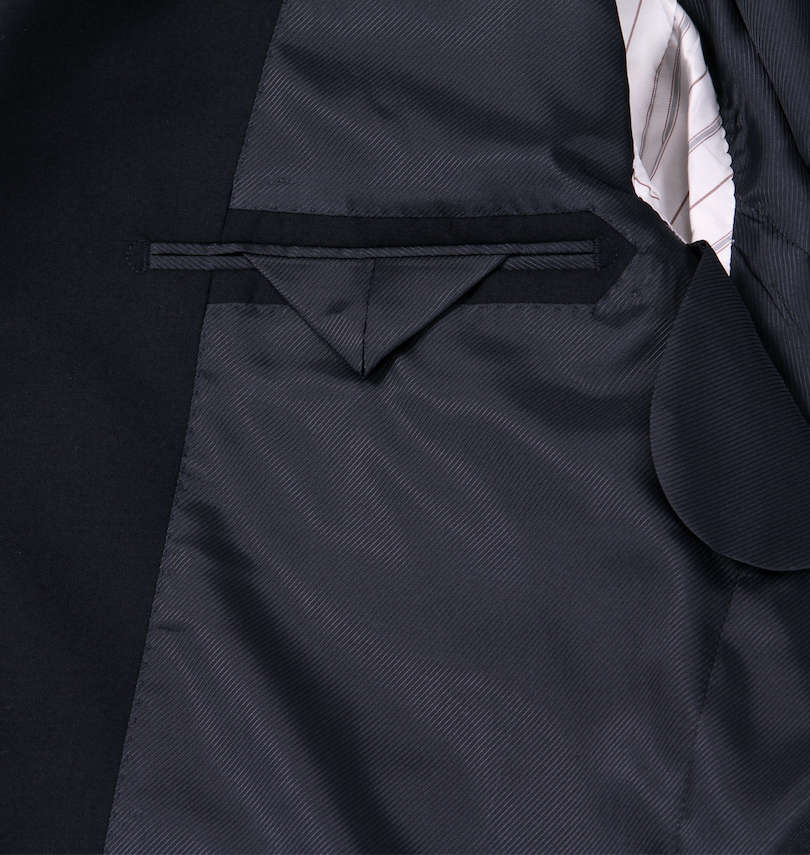 大きいサイズ メンズ MICHIKO LONDON KOSHINO (ミチコロンドンコシノ) シングル3ツ釦スーツ 右内ポケット