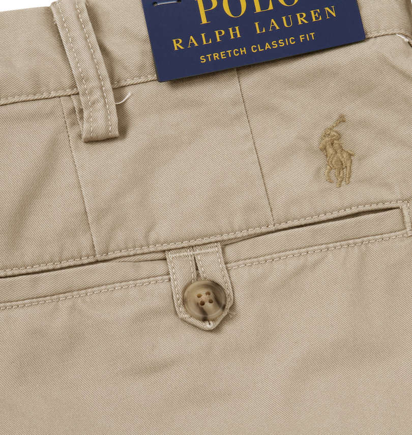 大きいサイズ メンズ RALPH LAUREN (ラルフローレン) ノータックパンツ(L30) 刺繍