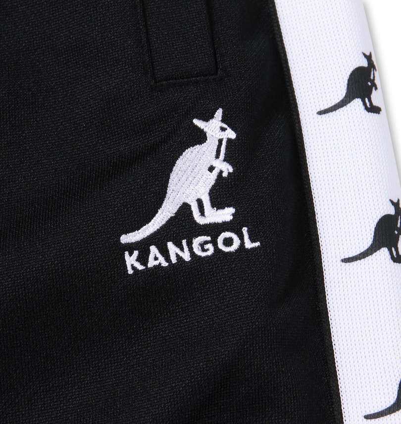 大きいサイズ メンズ KANGOL (カンゴール) エステルラインパンツ 刺繍拡大