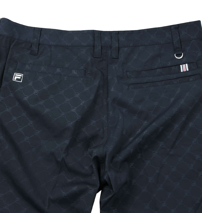 大きいサイズ メンズ FILA GOLF (フィラゴルフ) 飛び柄エンボスストレッチツイルパンツ