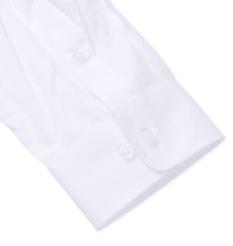 大きいサイズ メンズ MANCHES COLLECTION (マンチェス) レギュラーカラー長袖シャツ 袖口