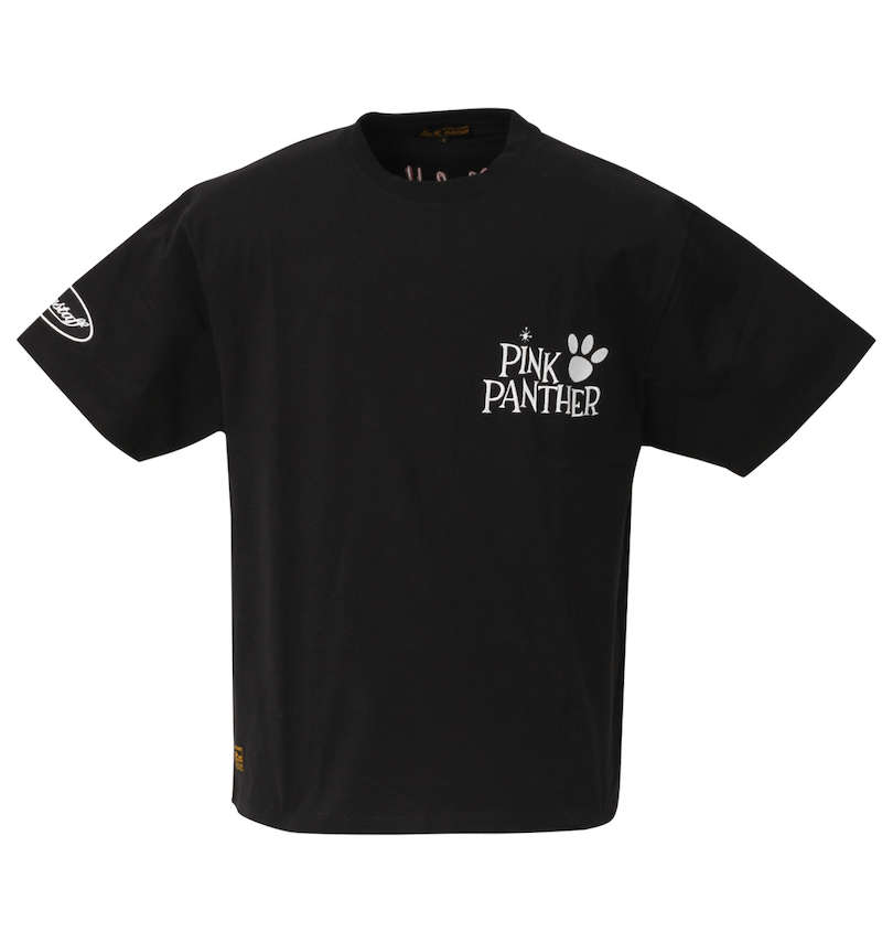 大きいサイズ メンズ PINK PANTHER×FLAGSTAFF (フラッグスタッフ) 半袖Tシャツ 