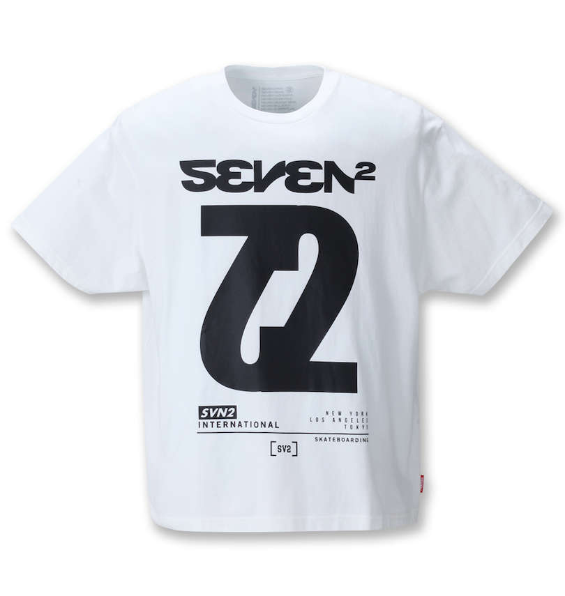 大きいサイズ メンズ SEVEN2 (セブンツー) 半袖Tシャツ 