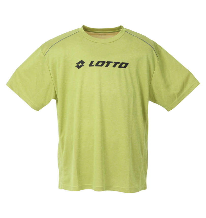 大きいサイズ メンズ LOTTO (ロット) 杢DRYメッシュ半袖Tシャツ 