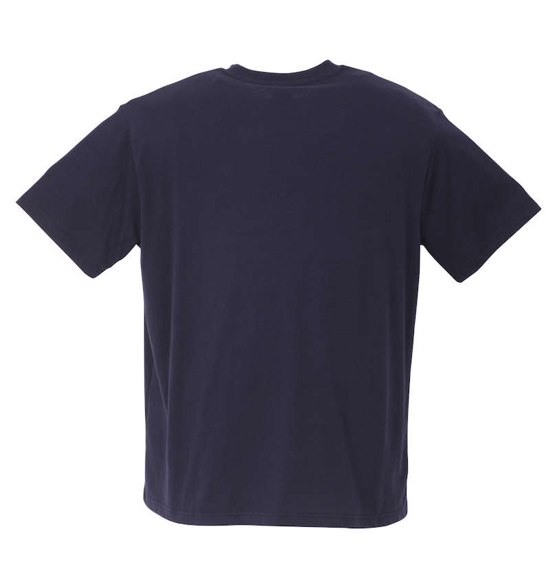 大きいサイズ メンズ CONVERSE (コンバース) パネルプリント半袖Tシャツ バックスタイル