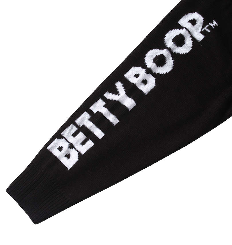 大きいサイズ メンズ BETTY BOOP (ベティ ブープ) 7Gジャガードクルーネックセーター 