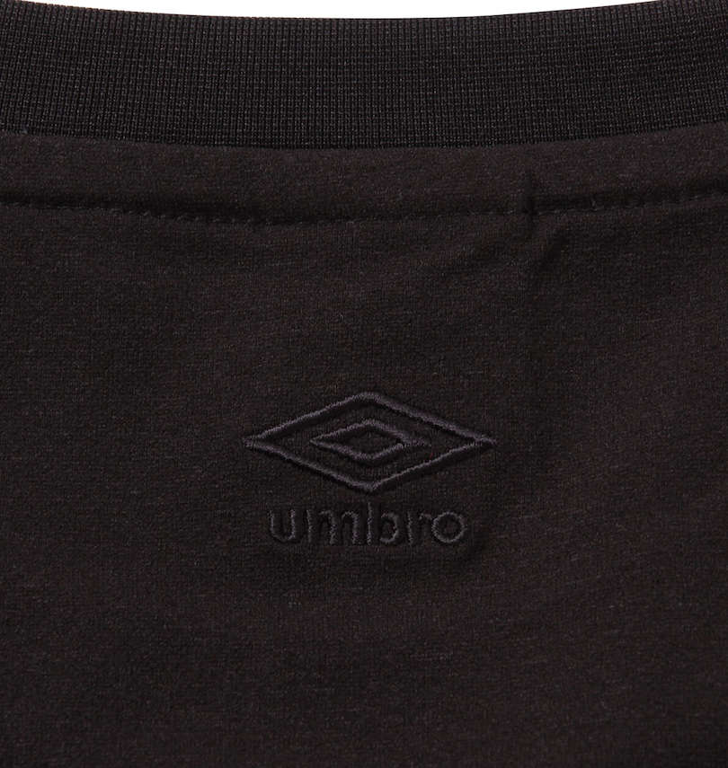 大きいサイズ メンズ UMBRO (アンブロ) コットンライク半袖Tシャツ バック襟元刺繍