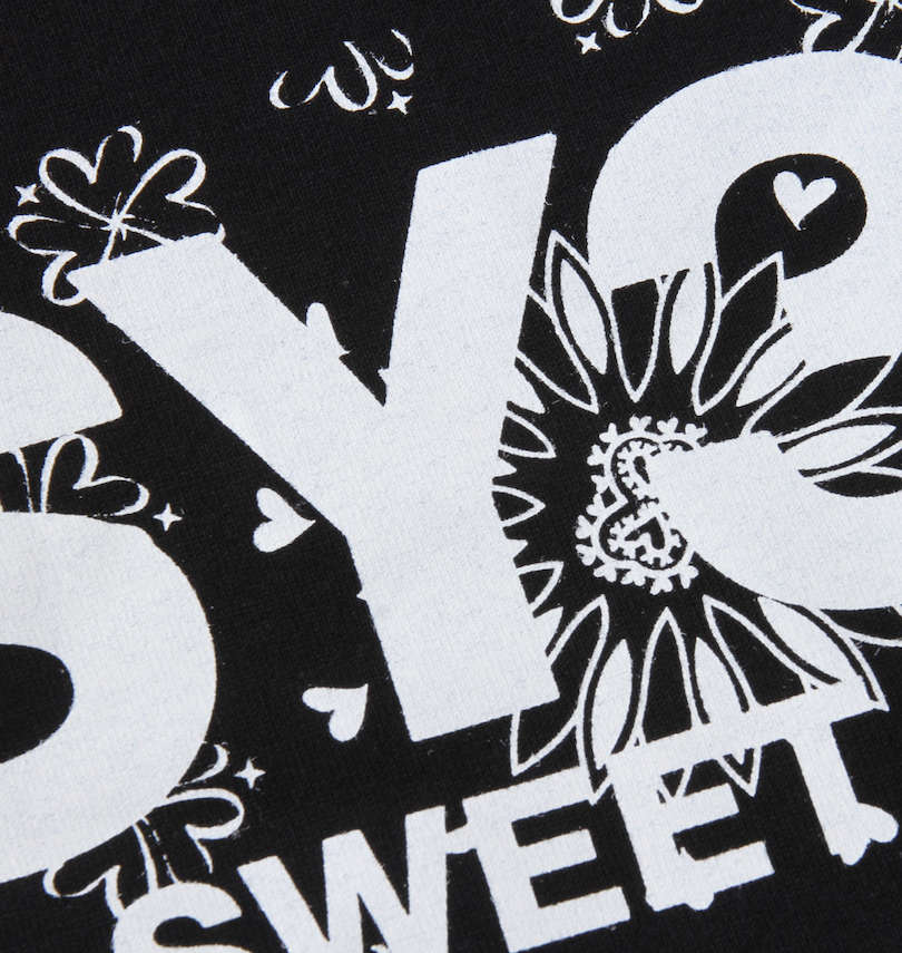 大きいサイズ メンズ SY32 by SWEET YEARS (エスワイサーティトゥバイスィートイヤーズ) ペイズリーボックスロゴ半袖Tシャツ プリント拡大