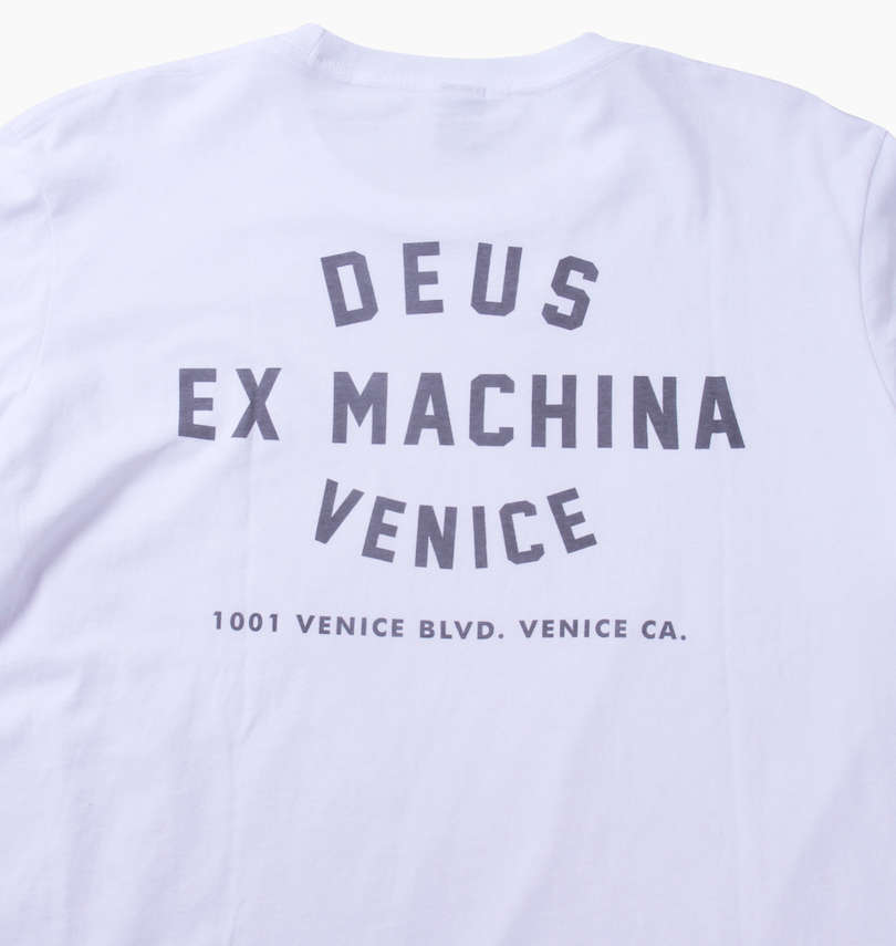 大きいサイズ メンズ DEUS EX MACHINA (デウス エクス マキナ) 長袖Tシャツ バックプリント