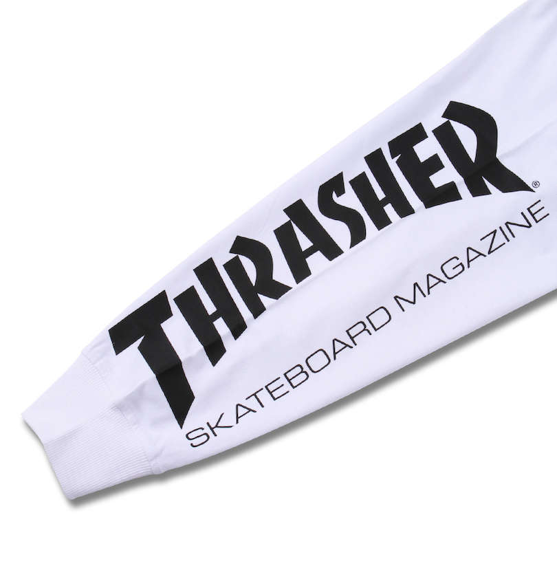 大きいサイズ メンズ THRASHER (スラッシャー) THRASHER 長袖Tシャツ 袖