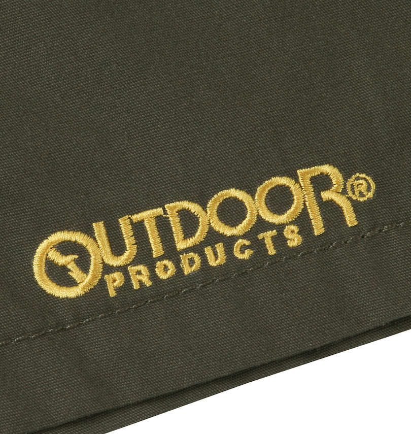 大きいサイズ メンズ OUTDOOR PRODUCTS (アウトドア プロダクツ) TCウェザークライミングカーゴハーフパンツ 刺繍