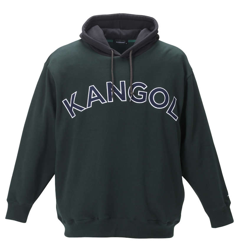 大きいサイズ メンズ KANGOL (カンゴール) 裏起毛プルパーカー
                        