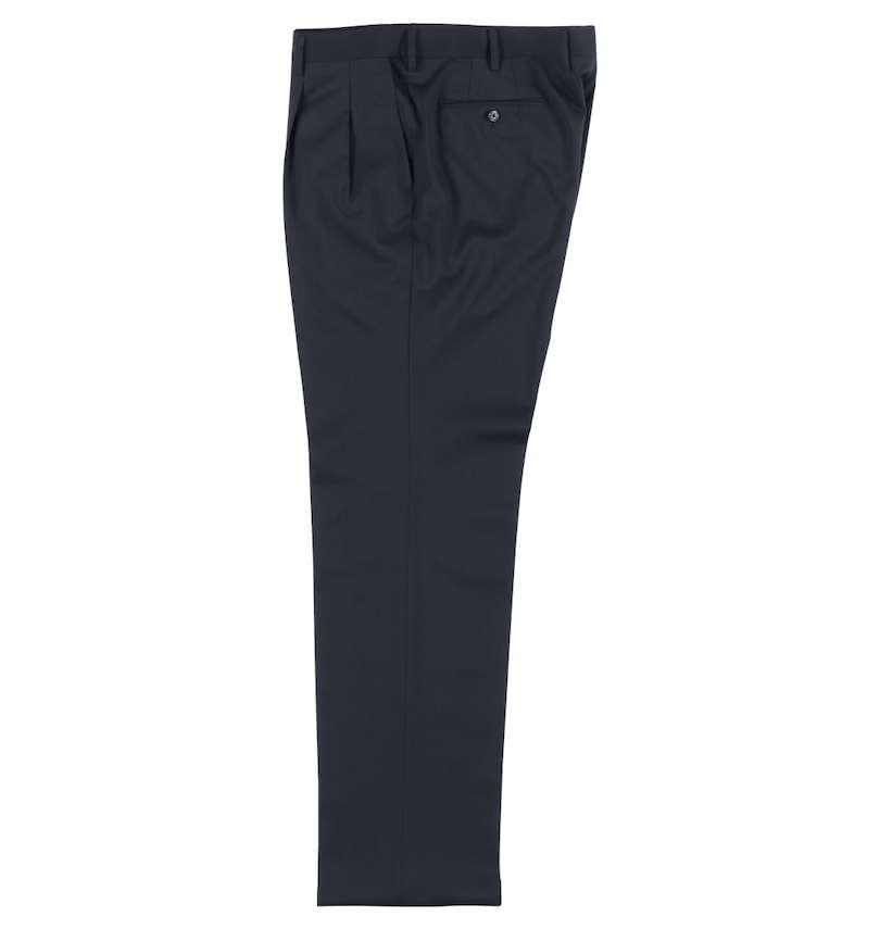 大きいサイズ メンズ MANCHES (マンチェス) ウォッシャブルツータックパンツ
                        サイド