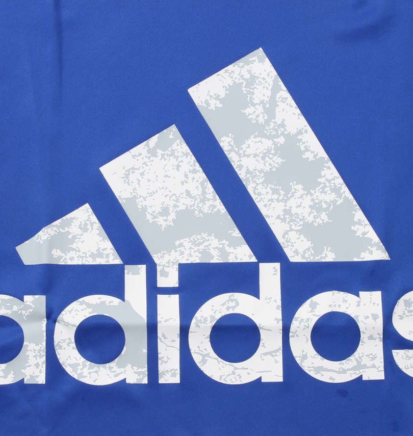 大きいサイズ メンズ adidas (アディダス) ビッグロゴ半袖Tシャツ フロントプリント