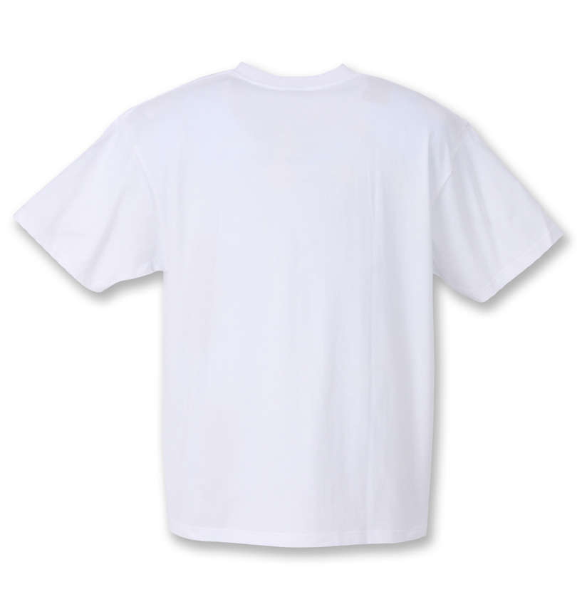 大きいサイズ メンズ b-one-soul (ビーワンソウル) 半袖Tシャツ バックスタイル