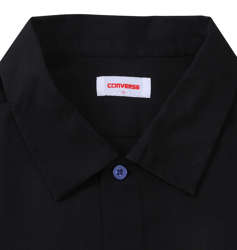 大きいサイズ メンズ CONVERSE (コンバース) ポリツイル刺繍入り半袖シャツ 