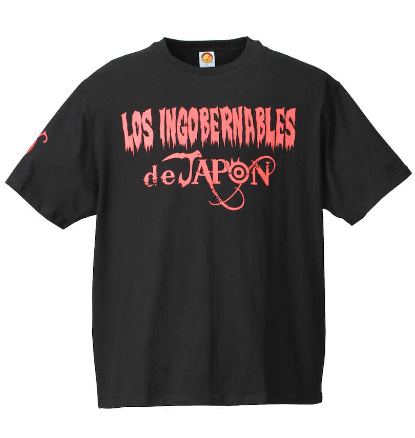 大きいサイズ メンズ 新日本プロレス (シンニホンプロレス) ロス・インゴベルナブレス・デ・ハポン半袖Tシャツ 