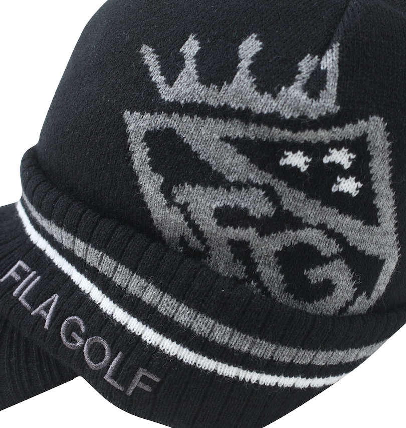 大きいサイズ メンズ FILA GOLF (フィラゴルフ) ツバ付ニットキャップ
                        