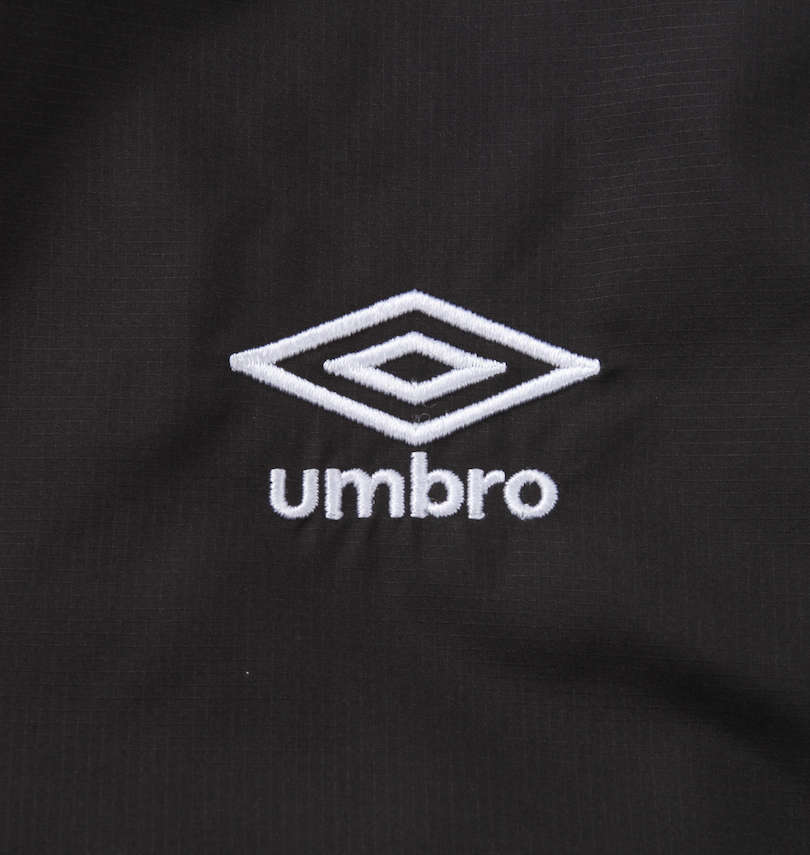 大きいサイズ メンズ UMBRO (アンブロ) TRロングパデッドコート 刺繡