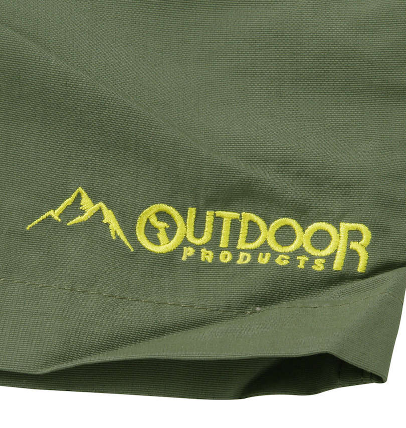 大きいサイズ メンズ OUTDOOR PRODUCTS (アウトドア プロダクツ) 水陸両用ナイロンイージーハーフパンツ 左裾刺繍