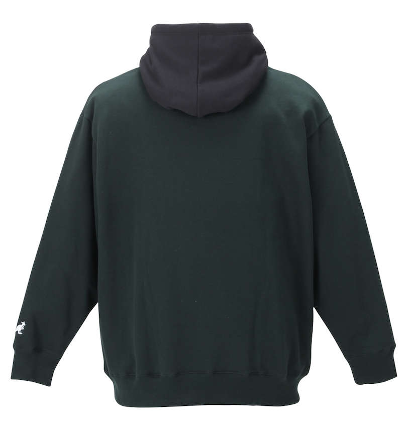 大きいサイズ メンズ KANGOL (カンゴール) 裏起毛プルパーカー
                        バックスタイル