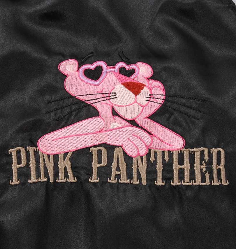 大きいサイズ メンズ PINK PANTHER×FLAGSTAFF (フラッグスタッフ) ピンクパンサーリバーシブルスカジャン 左胸刺繍