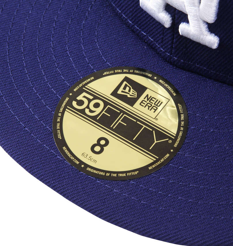 大きいサイズ メンズ NEW ERA (ニューエラ) 59FIFTY® MLBオンフィールドロサンゼルス・ドジャースゲームキャップ 