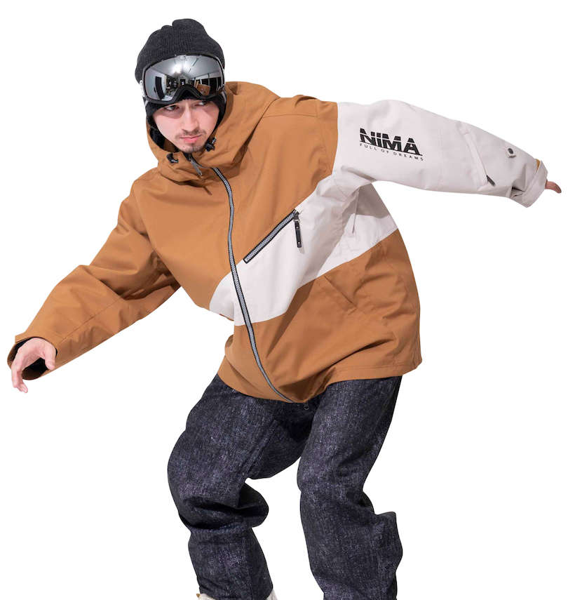 大きいサイズ メンズ nima (ニーマ) スノーボードジャケット 