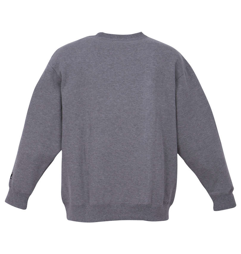 大きいサイズ メンズ KANGOL (カンゴール) 裏起毛クルートレーナー
                        バックスタイル