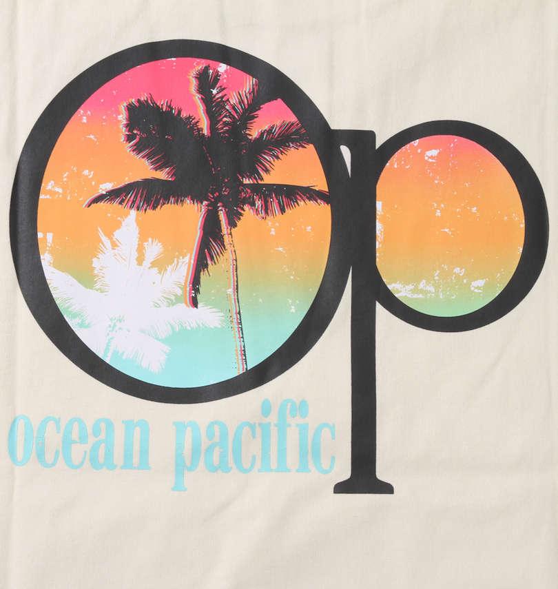 大きいサイズ メンズ OCEAN PACIFIC (オーシャンパシフィック) プリント半袖Tシャツ バックプリント