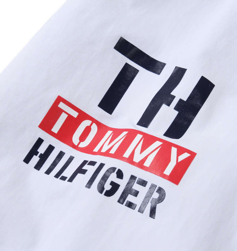 大きいサイズ メンズ TOMMY HILFIGER (トミーヒルフィガー) リバーシブルウィンドジャケット 右袖プリント