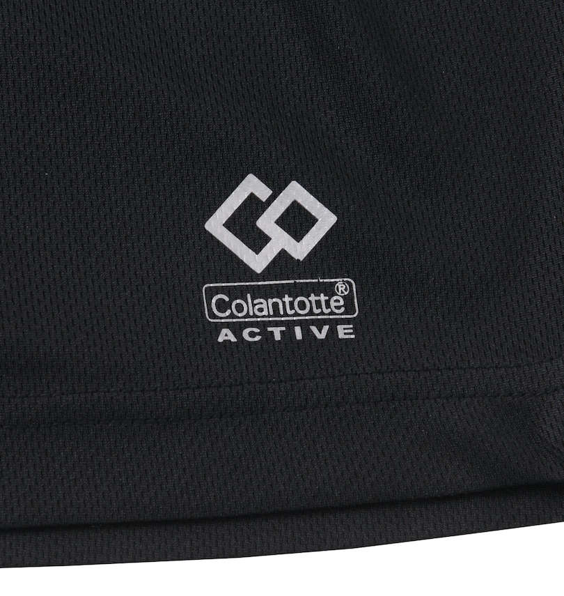 大きいサイズ メンズ Colantotte ACTIVE (コラントッテ アクティブ) カチオンメッシュラグラン半袖Tシャツ+ハニカムメッシュハーフパンツ パンツ裾プリント
