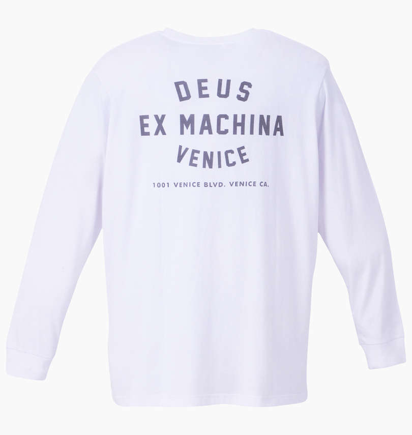 大きいサイズ メンズ DEUS EX MACHINA (デウス エクス マキナ) 長袖Tシャツ バックスタイル