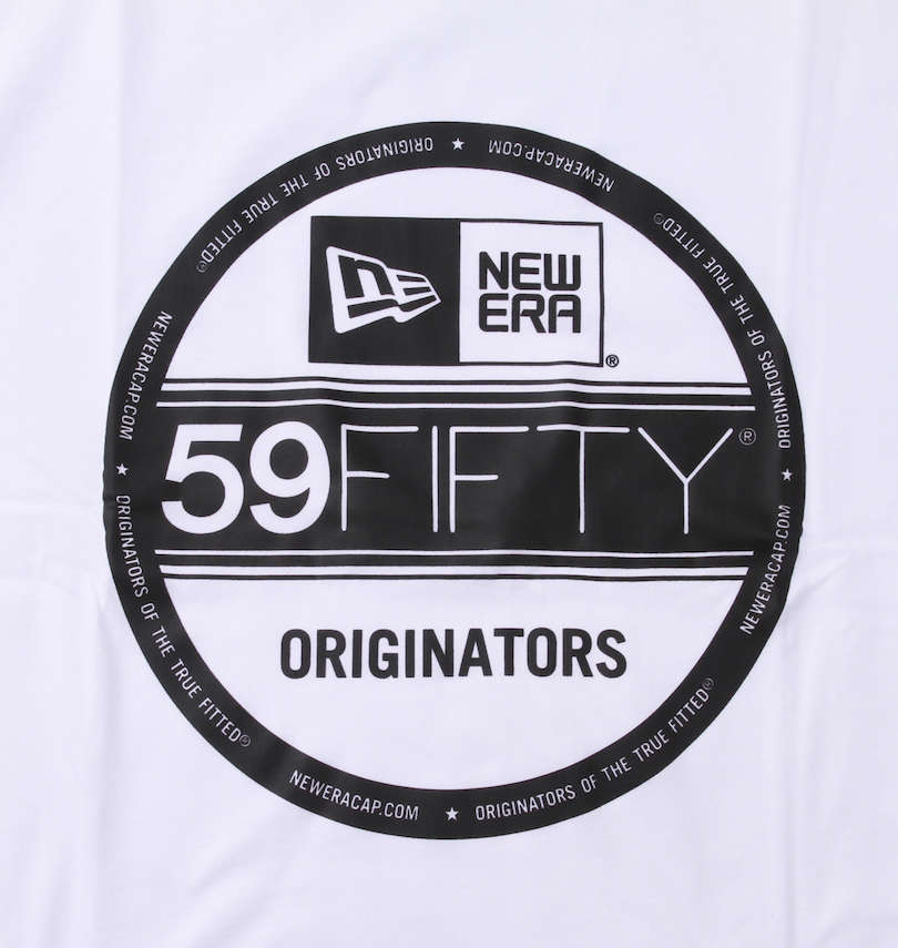 大きいサイズ メンズ NEW ERA (ニューエラ) バイザーステッカー半袖Tシャツ フロントプリント