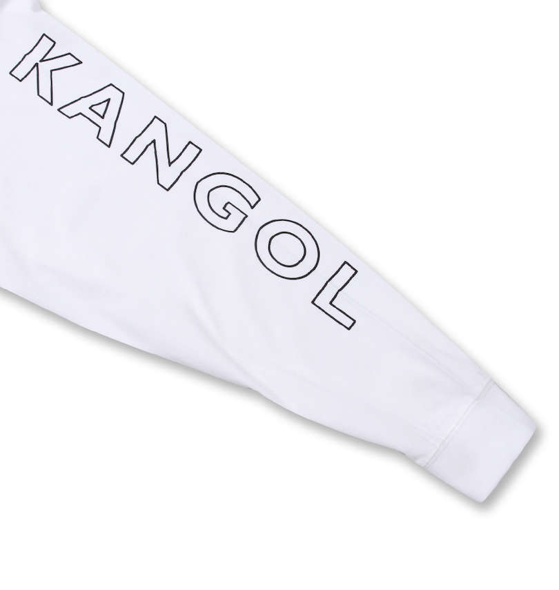 大きいサイズ メンズ KANGOL (カンゴール) 天竺長袖Tシャツ 袖
