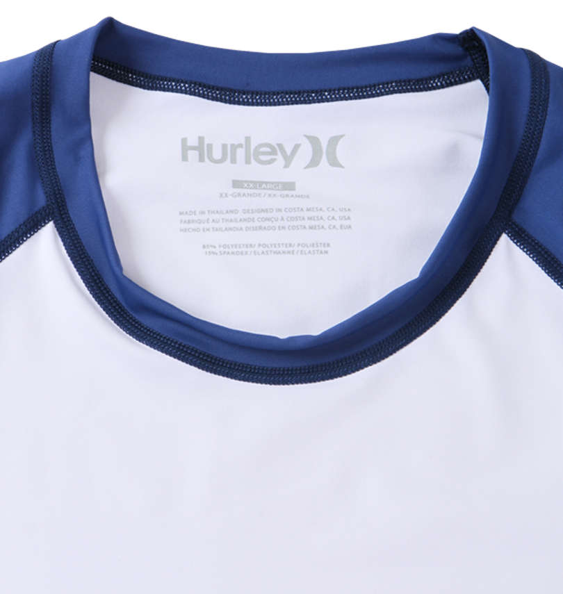 大きいサイズ メンズ Hurley (ハーレー) 半袖ラッシュガード（UPF50+ ） 