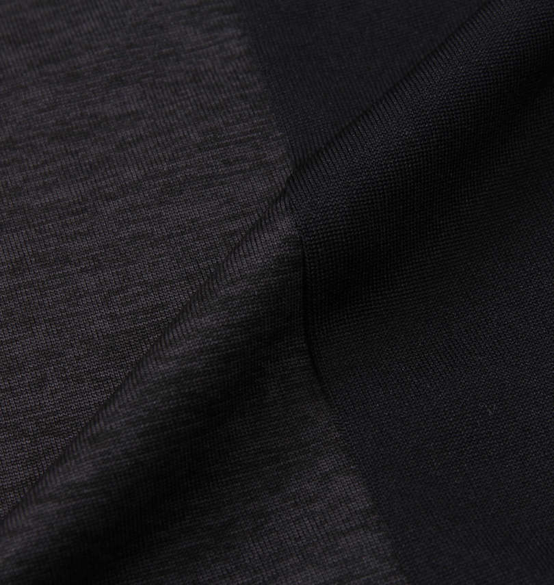 大きいサイズ メンズ VOLCANIC (ヴォルケニック) カチオン天竺切替半袖Tシャツ+ハーフパンツ 生地拡大