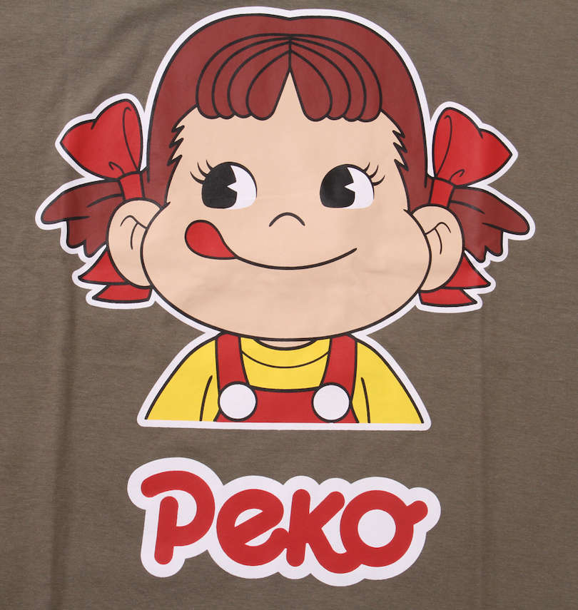 大きいサイズ メンズ PeKo&PoKo (ペコ アンド ポコ) カラープリント半袖Tシャツ 
