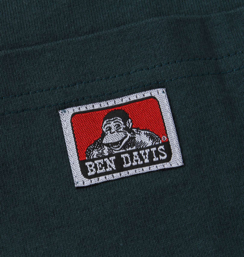 大きいサイズ メンズ BEN DAVIS (ベン デイビス) ポケット半袖Tシャツ ポケットピスネーム