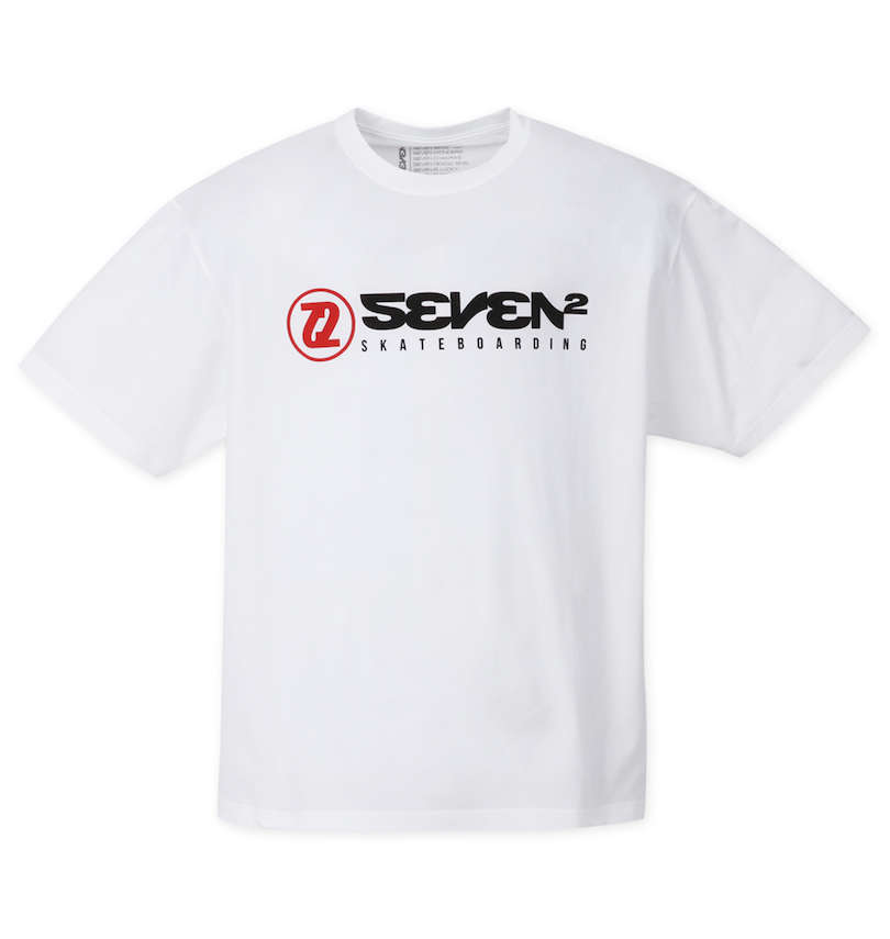 大きいサイズ メンズ SEVEN2 (セブンツー) ストレッチポリエステル半袖Tシャツ フロントスタイル