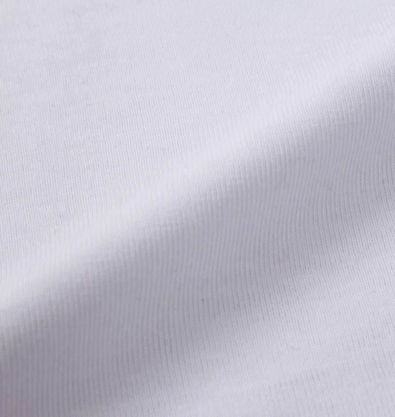大きいサイズ メンズ launching pad (ランチングパッド) スラブリップル半袖フルジップパーカー+半袖Tシャツ 生地拡大
