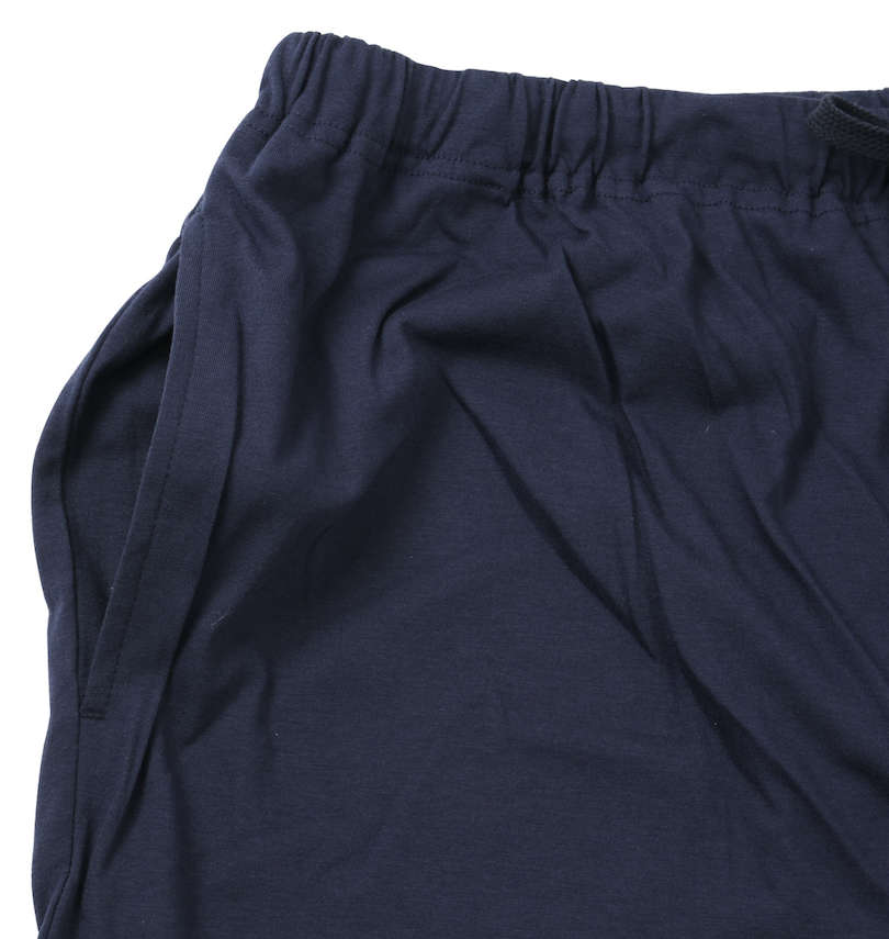 大きいサイズ メンズ marie claire homme (マリクレールオム) 天竺ボーダー半袖Tシャツ+ハーフパンツ パンツサイドポケット